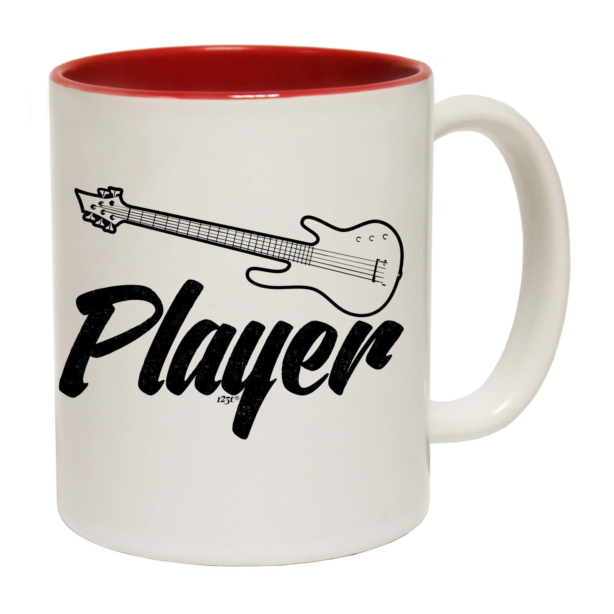 Guitar Player Music - Funny Coffee Mug Cup