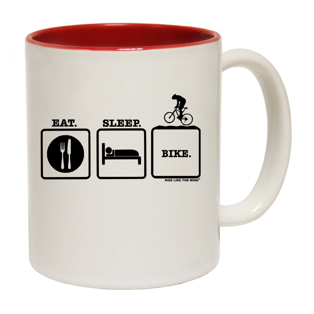 Rltw Eat Sleep Bike - Funny Coffee Mug