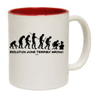 Evolution Gone Terribly Wrong - Funny Coffee Mug Cup