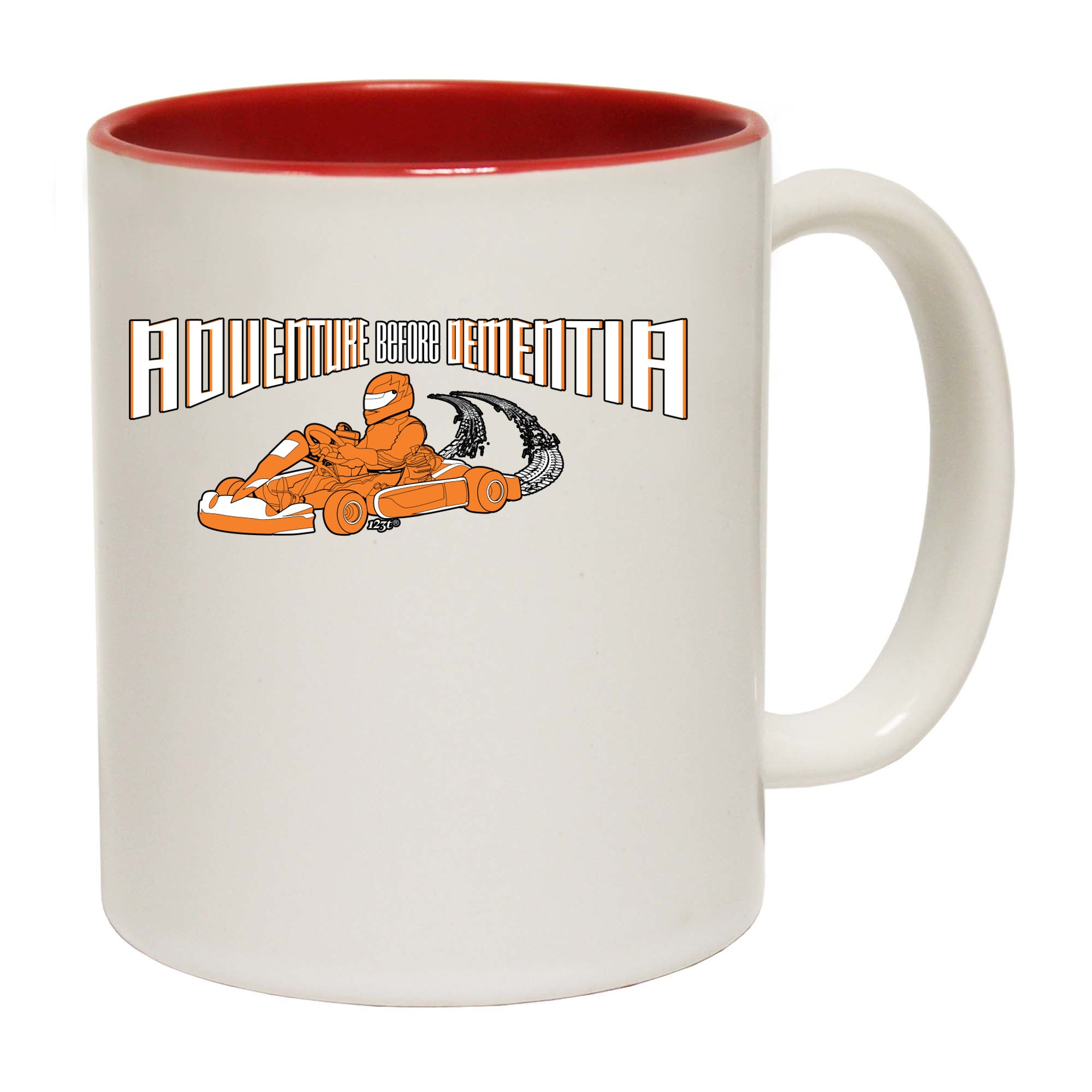 Go Kart Adventure Before - Funny Coffee Mug Cup