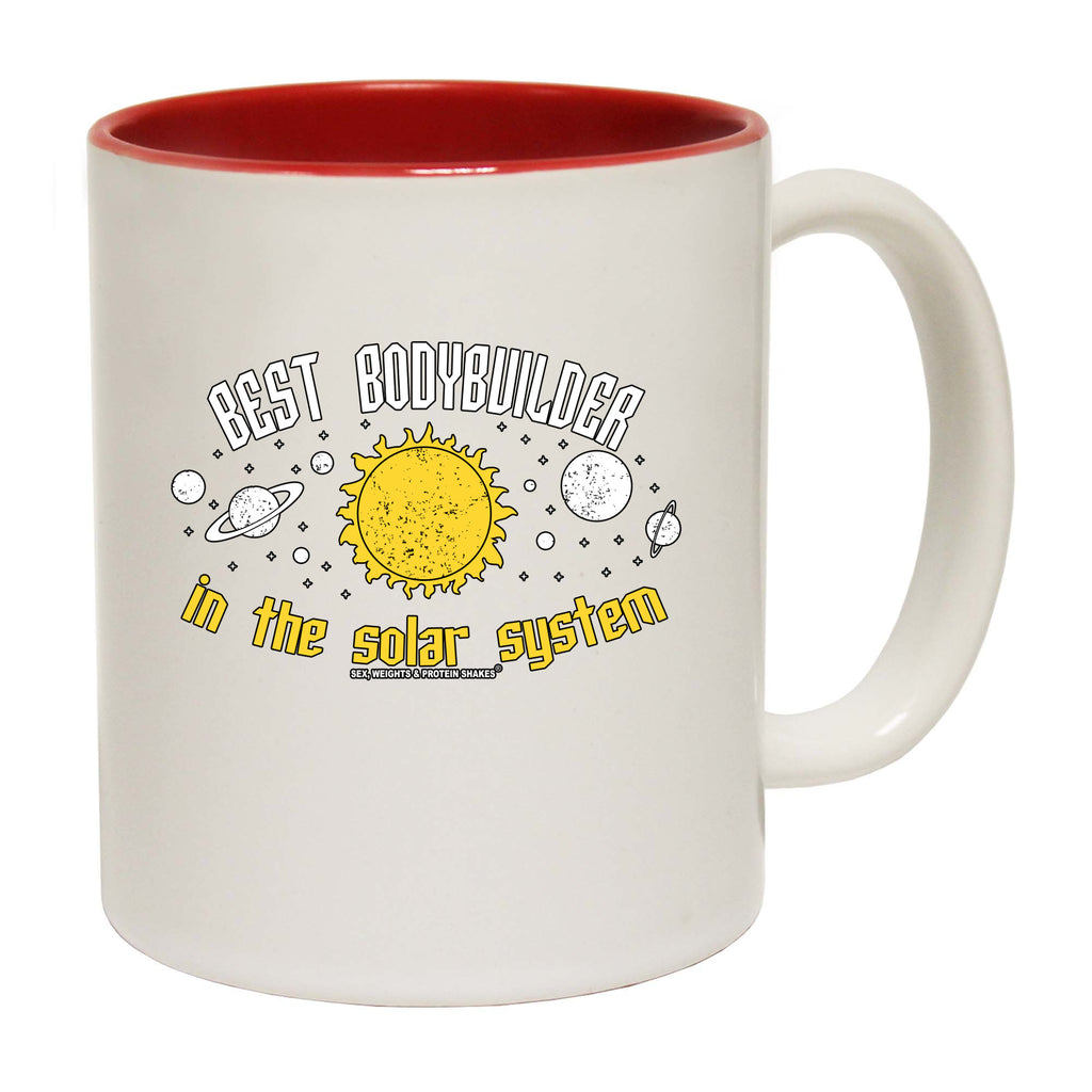 Swps Best Bodybuilder In The Solar System - Funny Coffee Mug