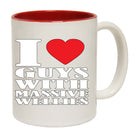 Love Heart Guys With Massive Wellies - Funny Coffee Mug
