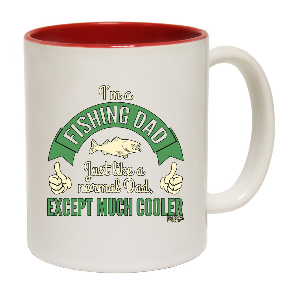 Dw Im A Fishing Dad - Funny Coffee Mug