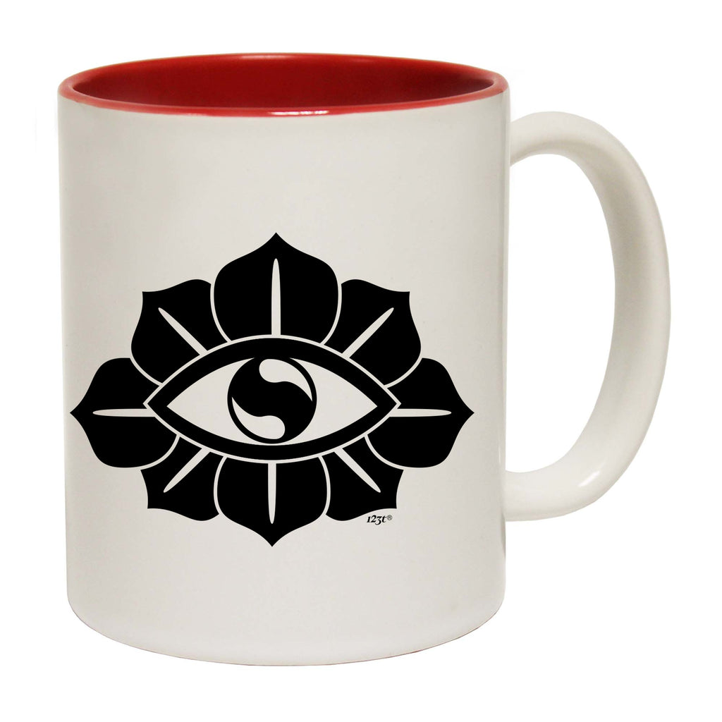 Festival Flower Eye White - Funny Coffee Mug Cup