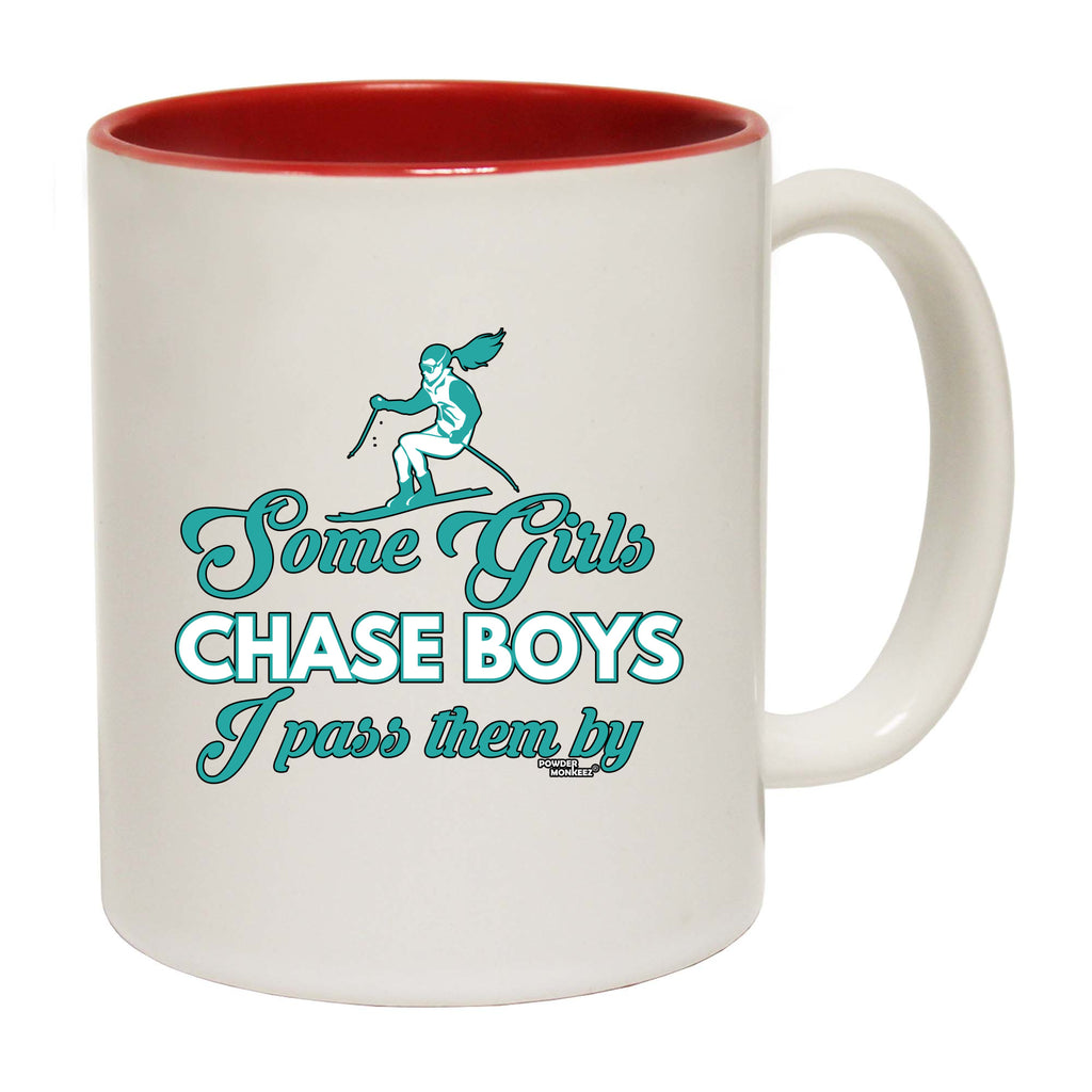 Pm Some Girls Chase Boys I Pass Them - Funny Coffee Mug