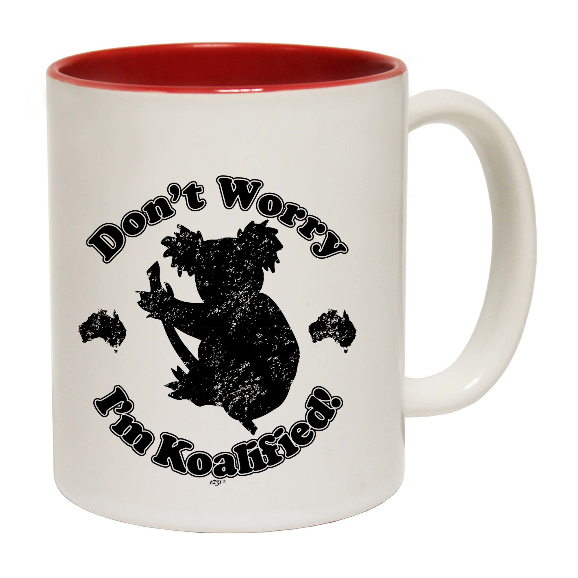 Dont Worry Im Koalified Koala - Funny Coffee Mug Cup