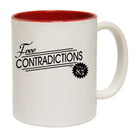 Free Contradictions - Funny Coffee Mug Cup