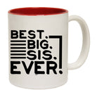 Best Big Sis Ever Sister - Funny Coffee Mug Cup