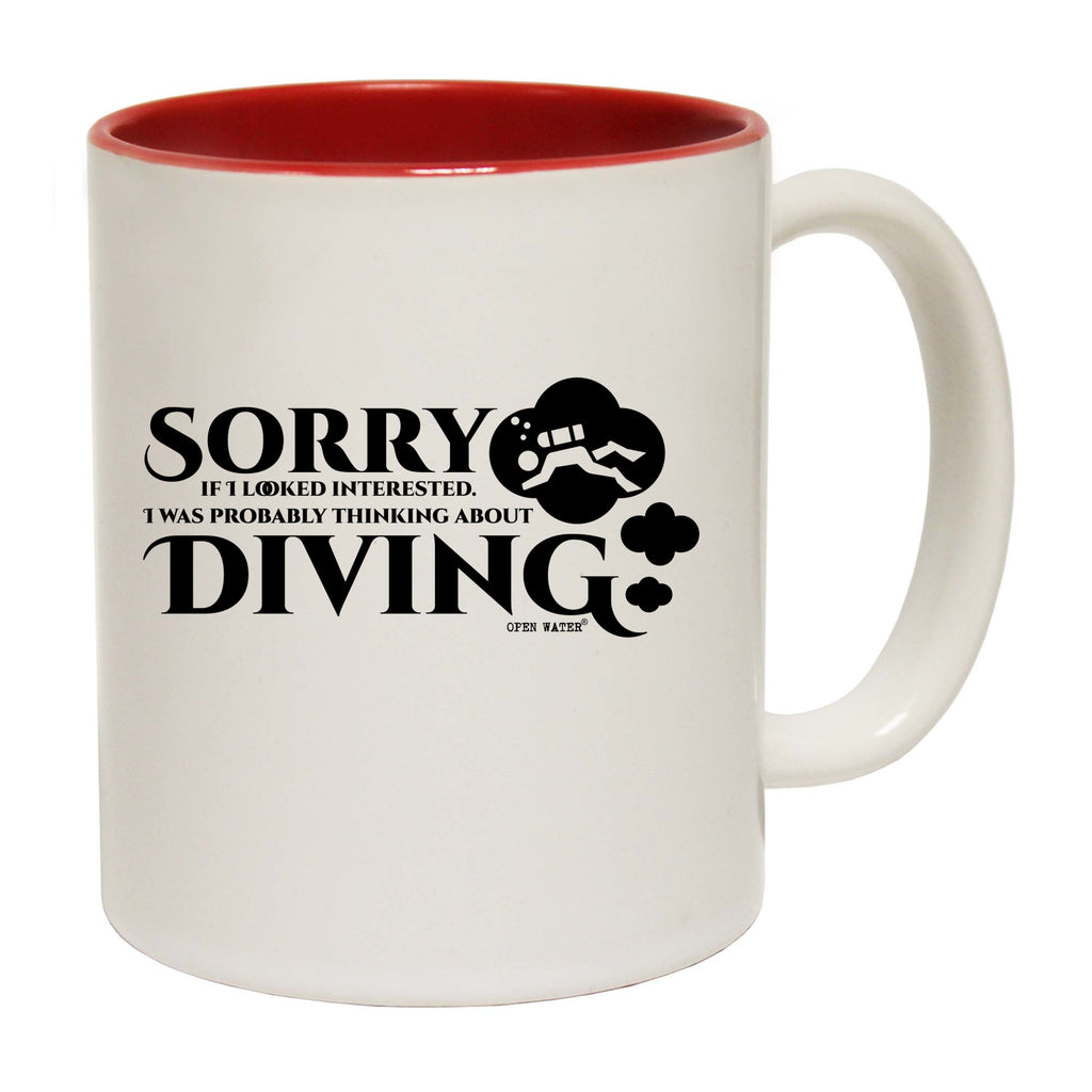 Ow Sorry Diving - Funny Coffee Mug