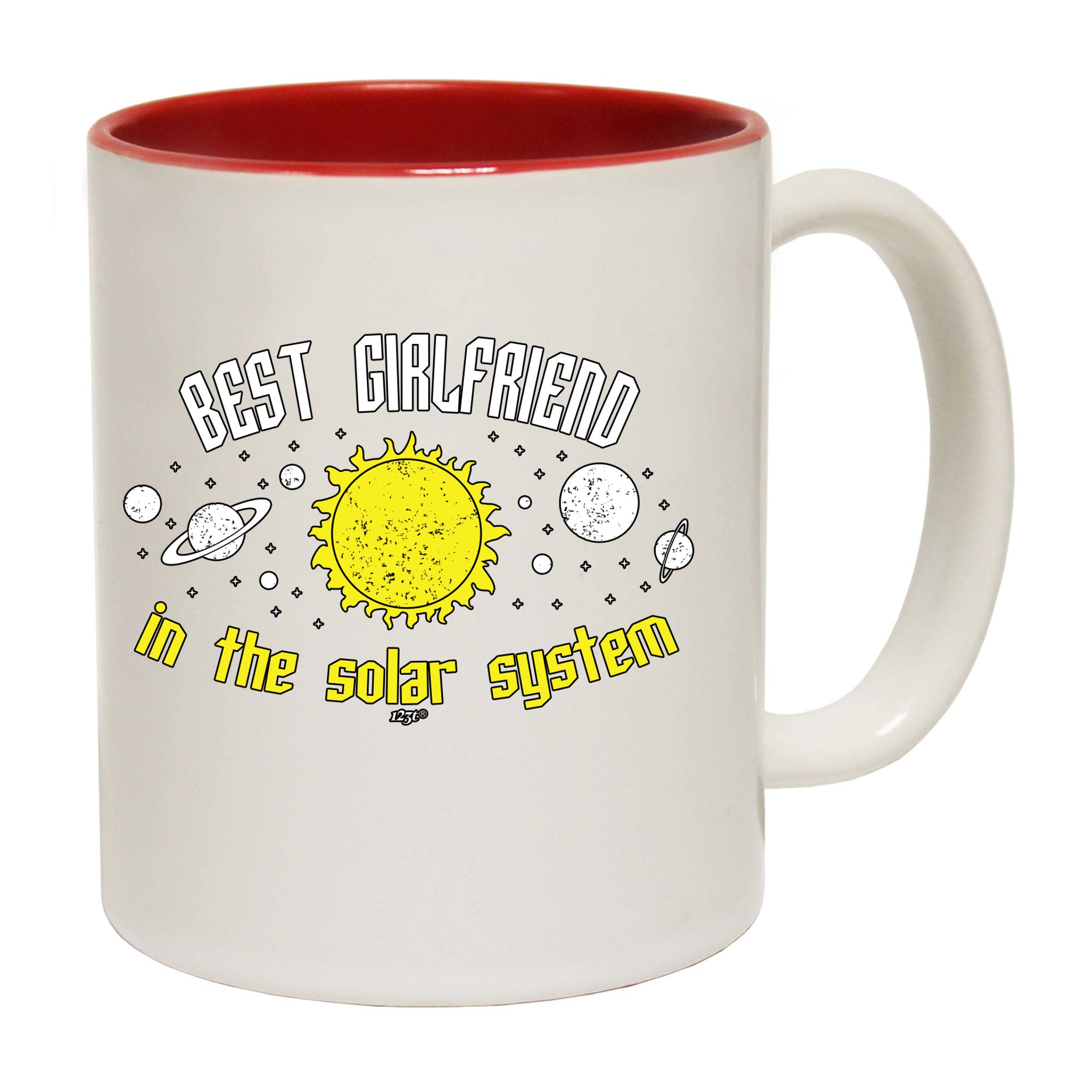 Best Girlfriend Solar System - Funny Coffee Mug Cup