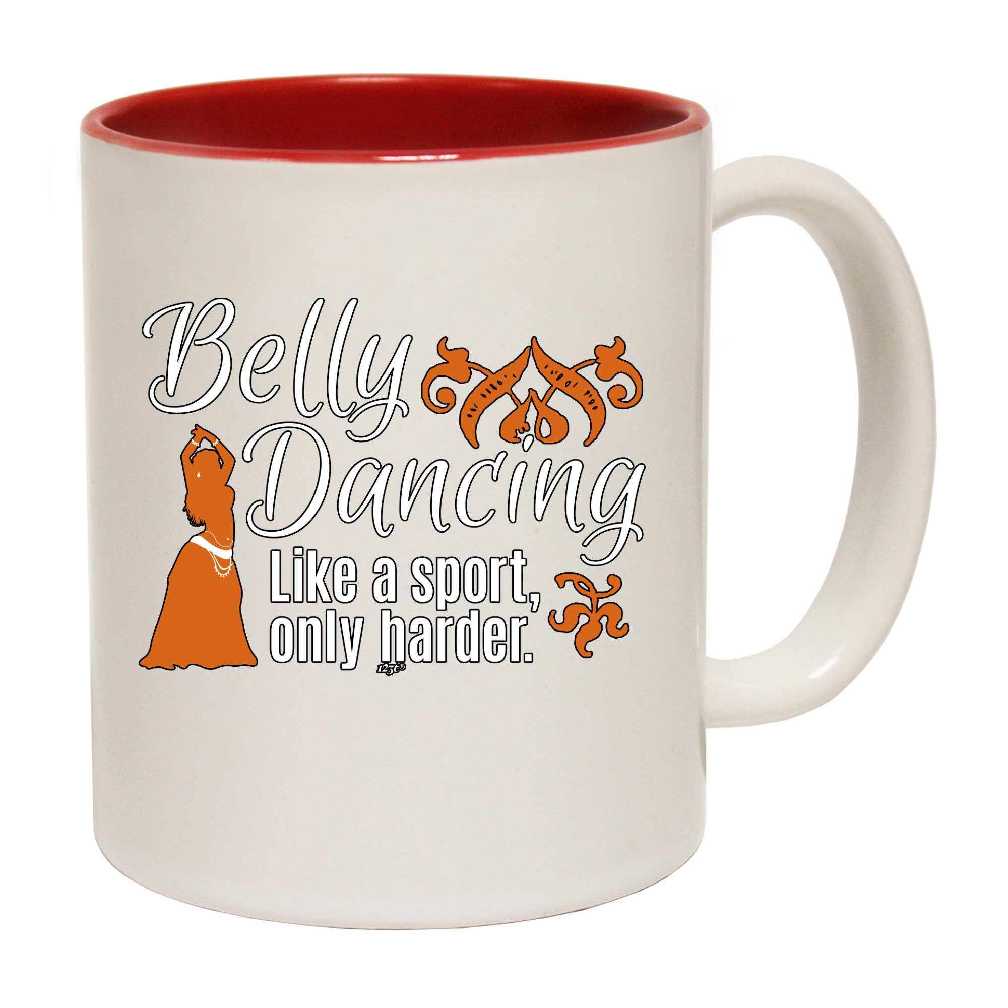 Belly Dancing Like A Sport Only Harder - Funny Coffee Mug Cup