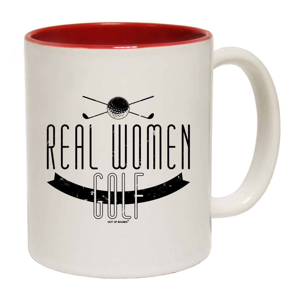 Oob Real Women Golf - Funny Coffee Mug