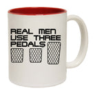 Real Men Use Three Pedals - Funny Coffee Mug