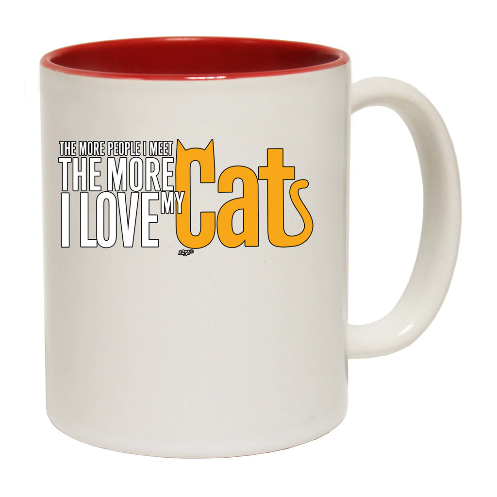 More Love My Cat - Funny Coffee Mug