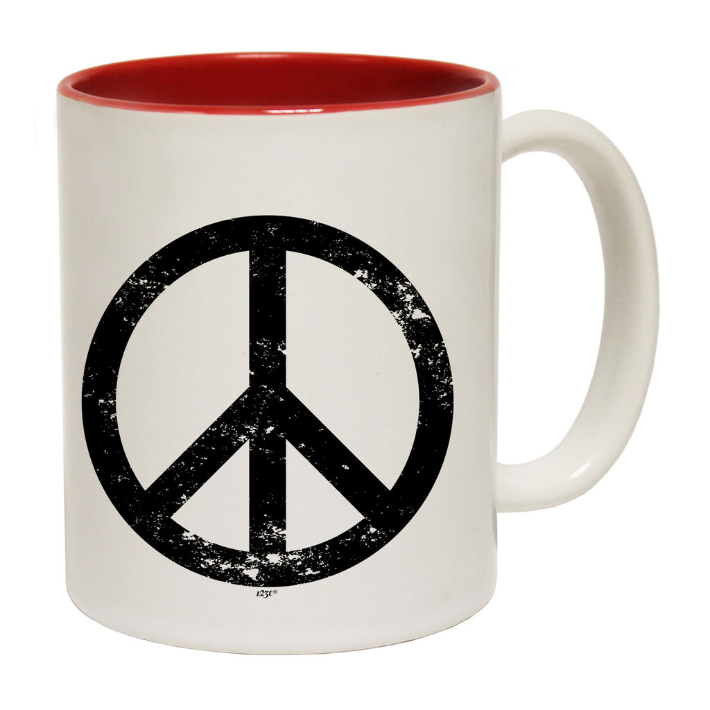Peace Sign - Funny Coffee Mug