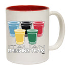 Italian Drinking Team Glasses - Funny Coffee Mug Cup