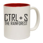 Ctrl S Save The Rainforest - Funny Coffee Mug Cup