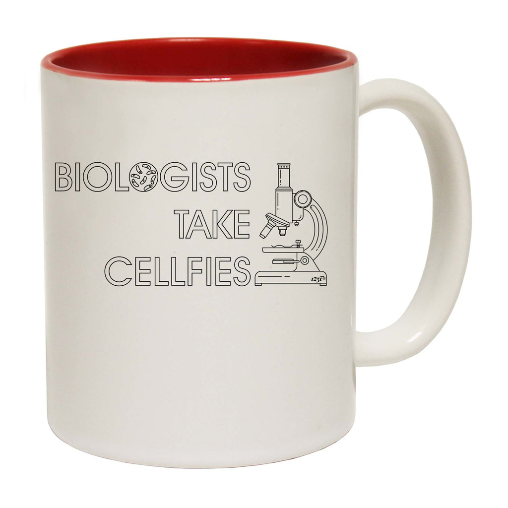 Biologists Take Cellfies - Funny Coffee Mug Cup
