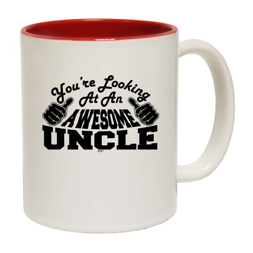 Youre Looking At An Awesome Uncle - Funny Coffee Mug