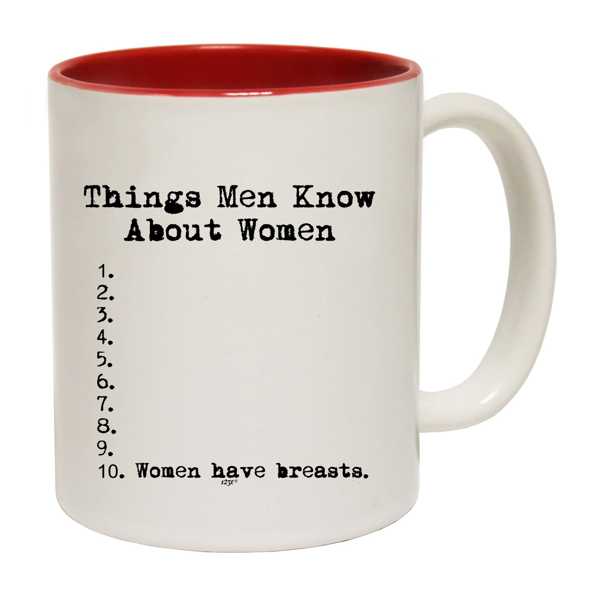 Things Men Know About Women - Funny Coffee Mug