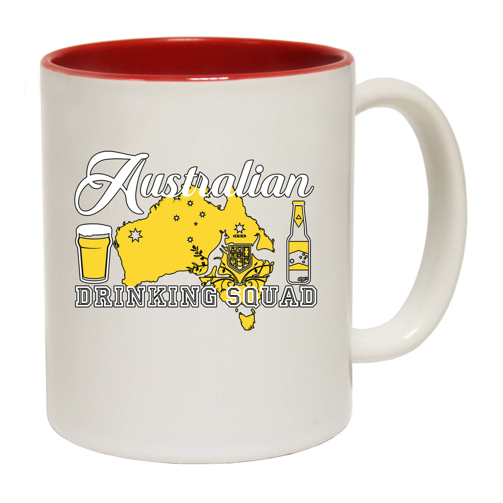 Australia Drinking Squad - Funny Coffee Mug Cup
