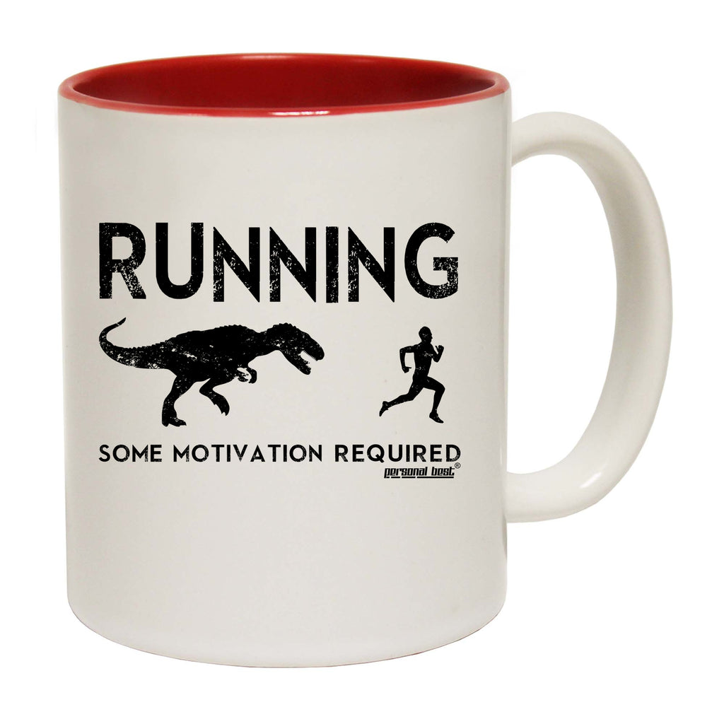 Pb Running Some Motivation Required - Funny Coffee Mug