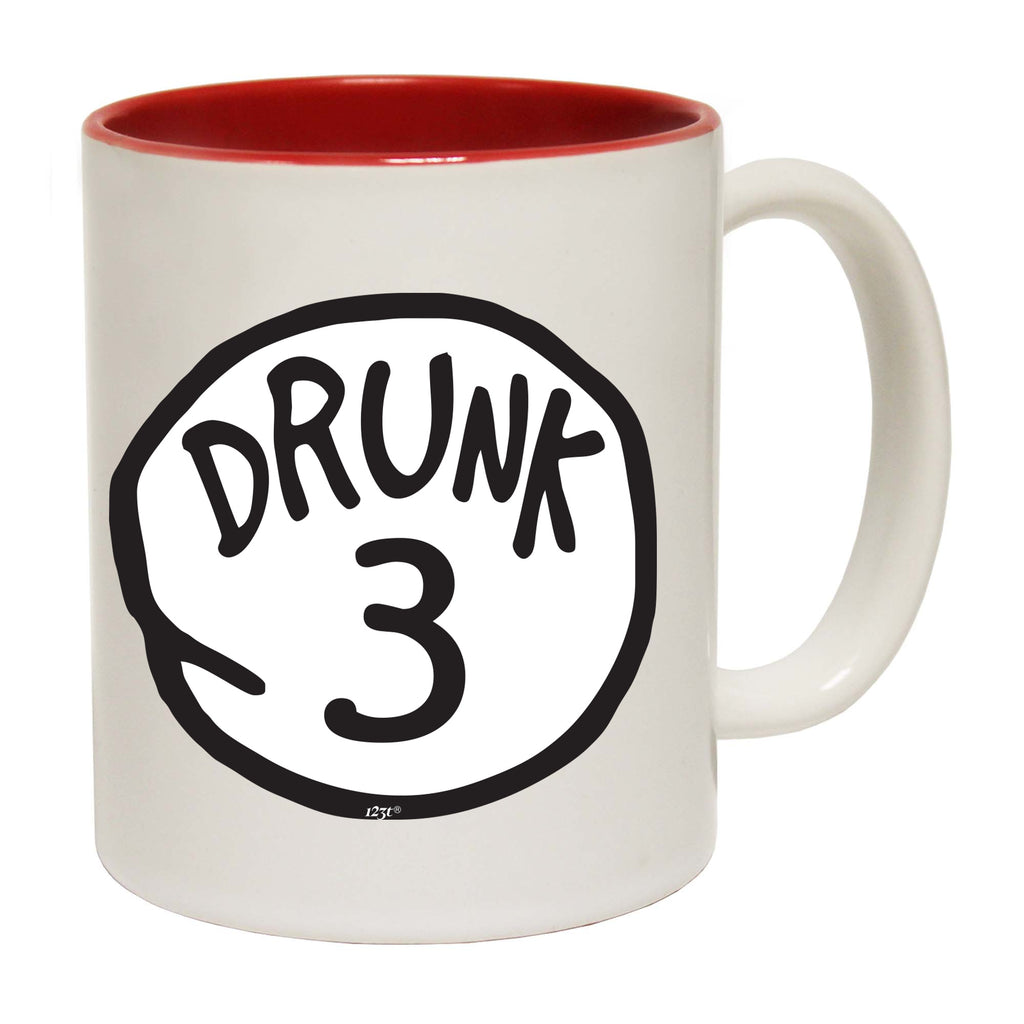 Drunk 3 - Funny Coffee Mug Cup