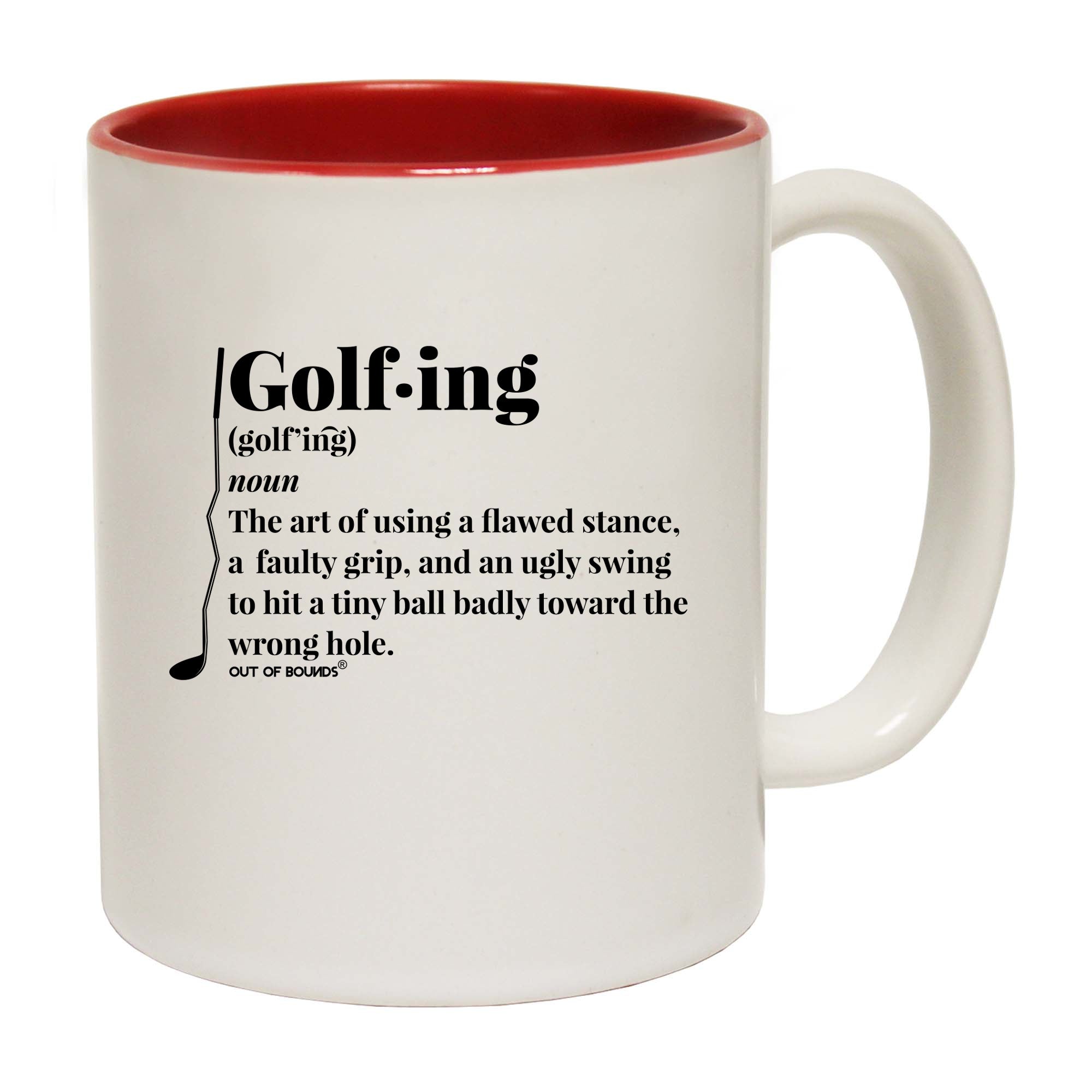 Oob Golfing Noun - Funny Coffee Mug