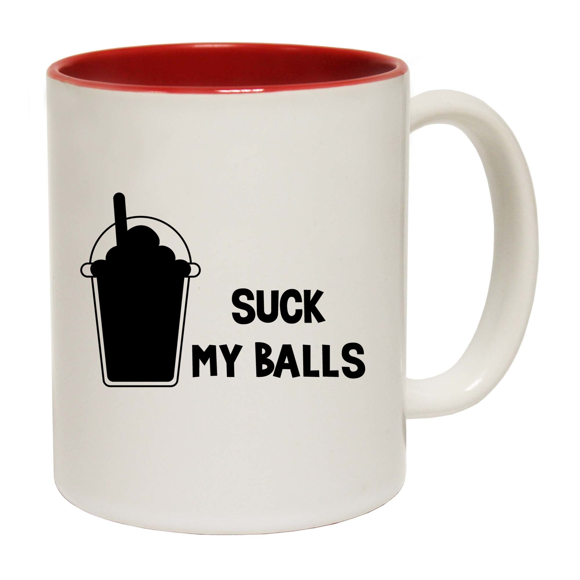 Boba Bubble Tea Suck My Balls - Funny Coffee Mug
