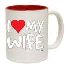 Love Heart My Wife - Funny Coffee Mug