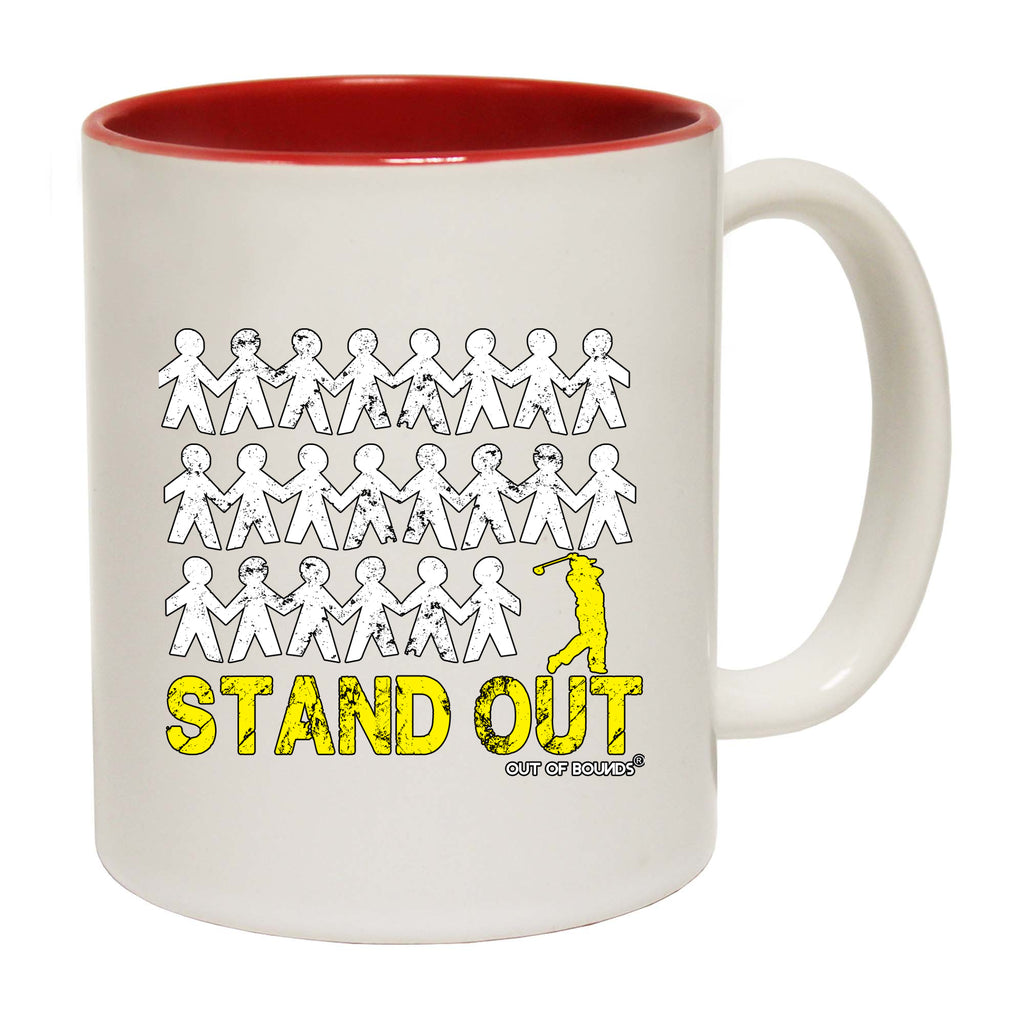 Oob Stand Out Golfer - Funny Coffee Mug
