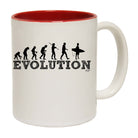 Evolution Surf - Funny Coffee Mug Cup