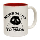 Never Say No To Panda - Funny Coffee Mug