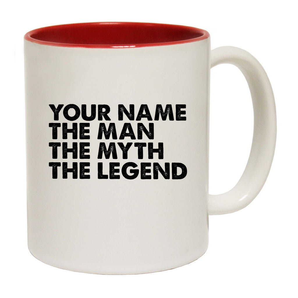 Personalised The Man The Myth The Legend - Funny Coffee Mug