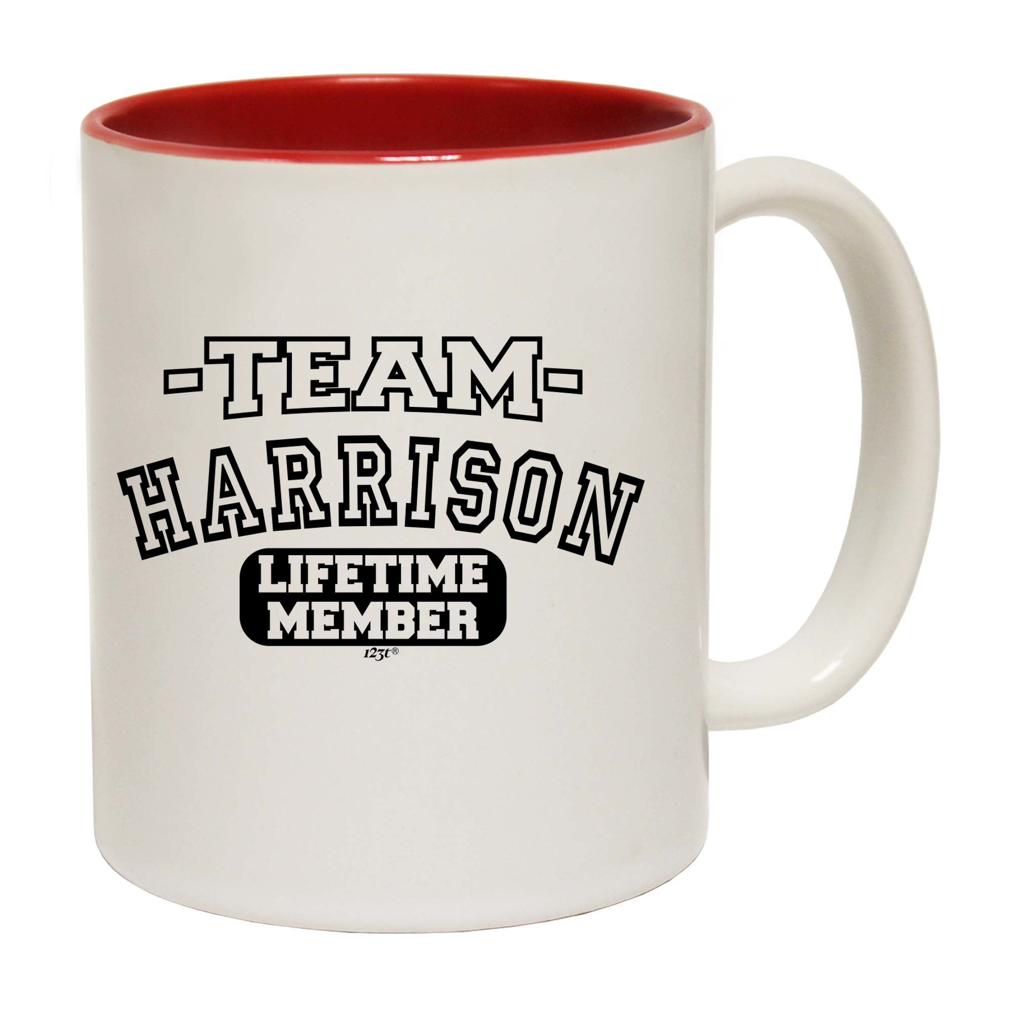 Harrison V2 Team Lifetime Member - Funny Coffee Mug Cup