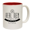 Rltw Real Men Cycle - Funny Coffee Mug