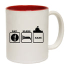 Eat Sleep Kart - Funny Coffee Mug