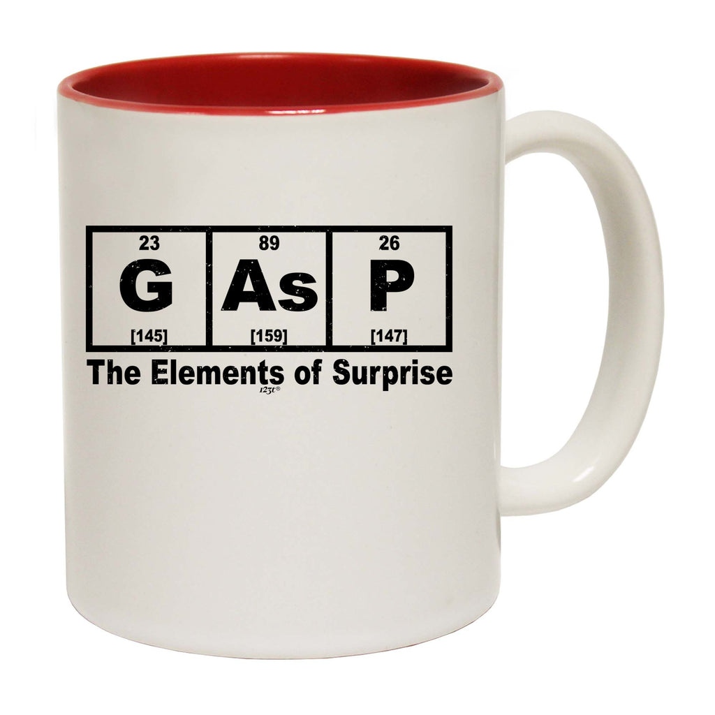 Gasp The Elements Of Surprise - Funny Coffee Mug Cup