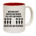 Men Who Dont Understand Women Two Groups - Funny Coffee Mug