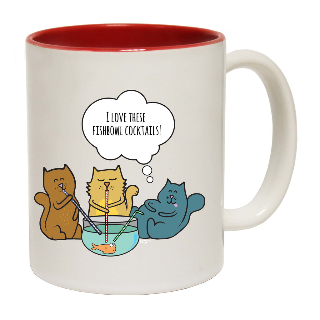 Love These Fishbowl Cocktails - Funny Coffee Mug
