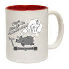 Never Give Up On Your Dreams Rhino - Funny Coffee Mug