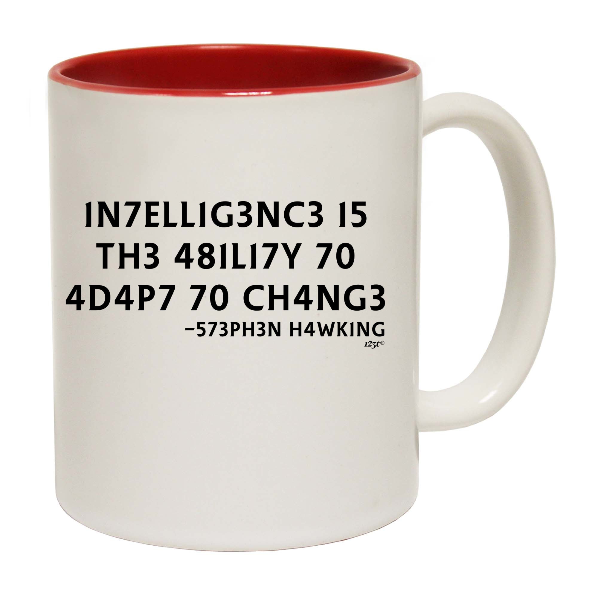 Intelligence Is The Ability To Adapt - Funny Coffee Mug Cup