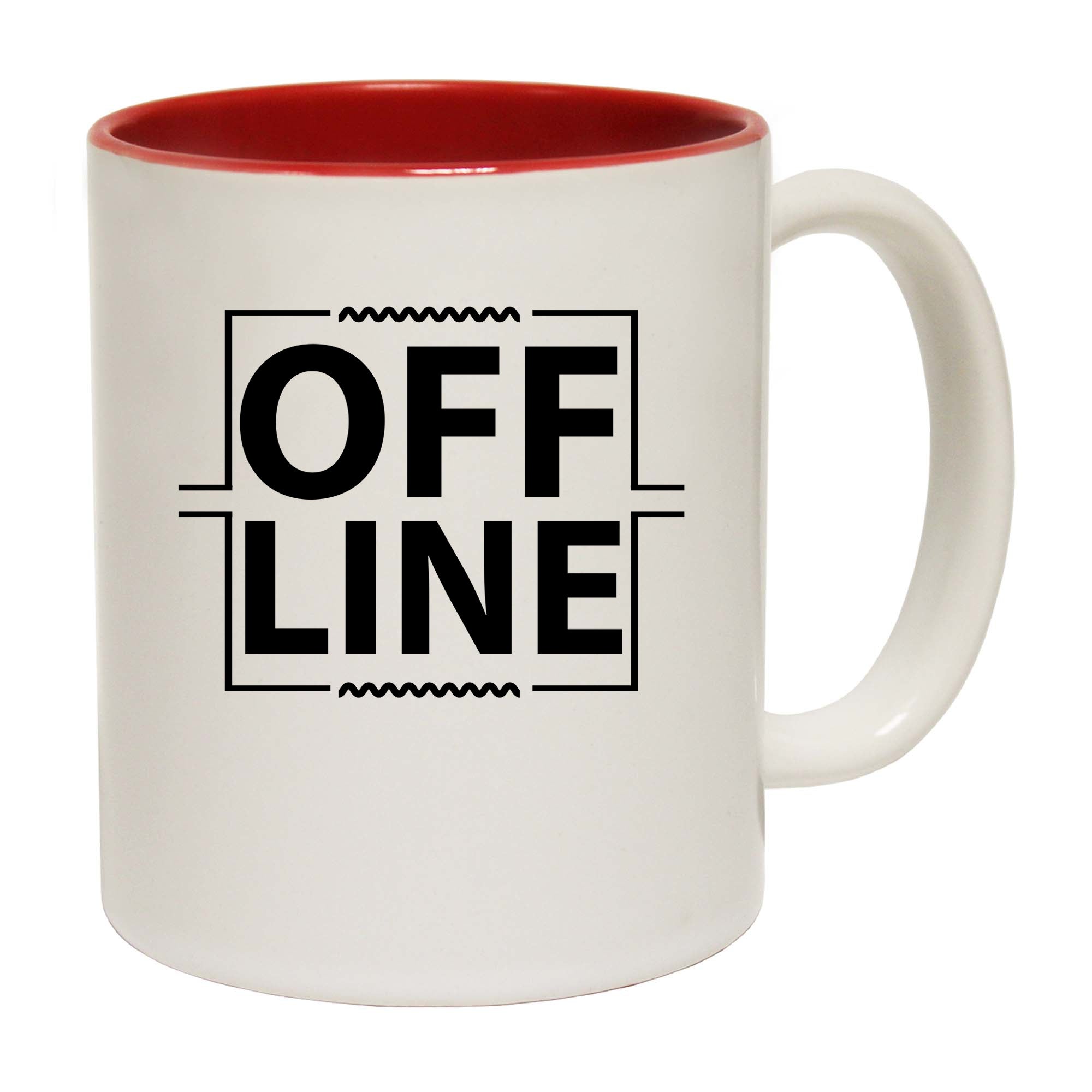 Off Line - Funny Coffee Mug