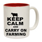 Keep Calm And Carry On Farming - Funny Coffee Mug