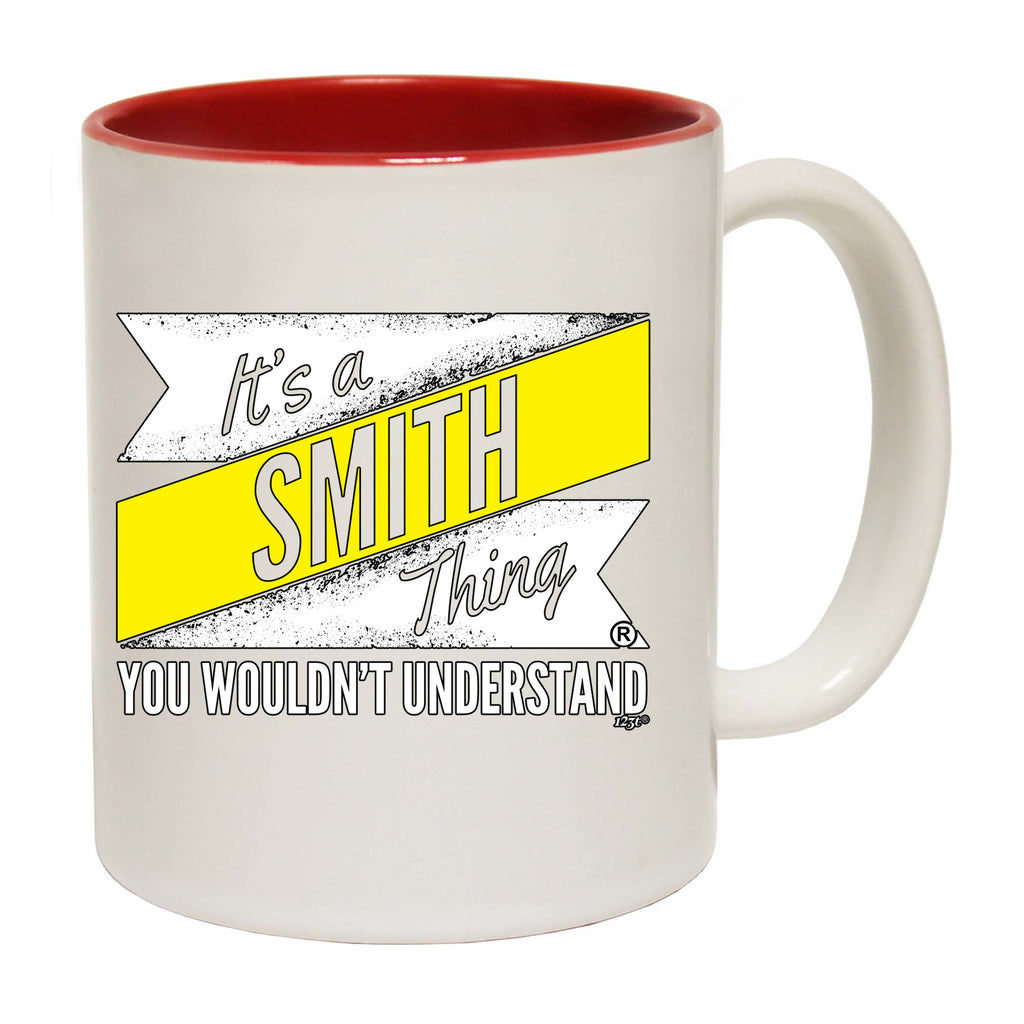 Smith V2 Surname Thing - Funny Coffee Mug