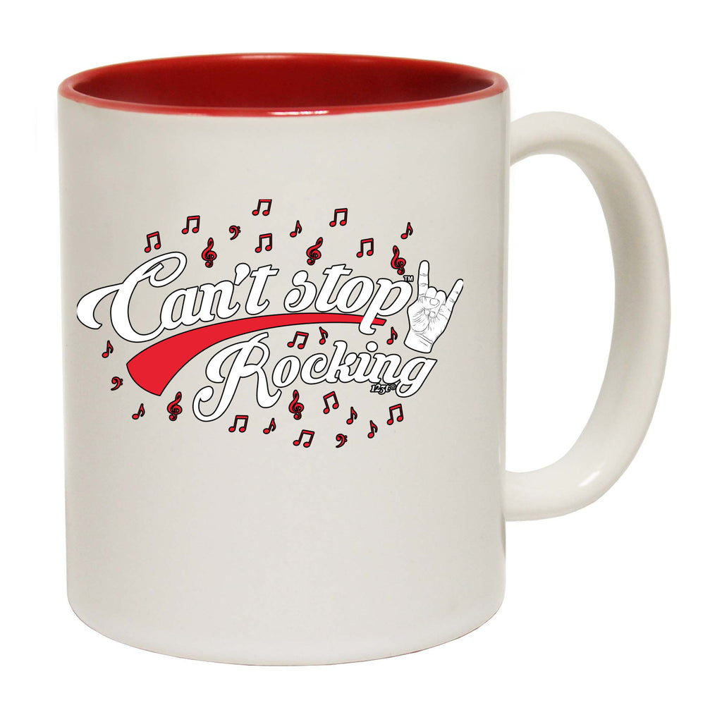 Cant Stop Rocking Music - Funny Coffee Mug Cup
