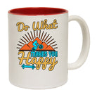 Mountain Bike Do What Makes You Happy - Funny Coffee Mug