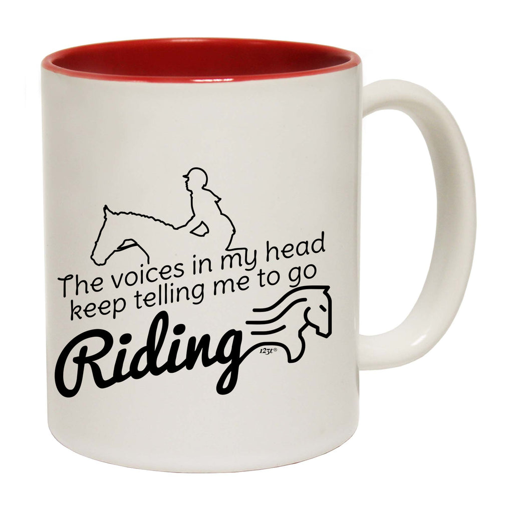 Keep Telling Me To Go Riding Horse - Funny Coffee Mug