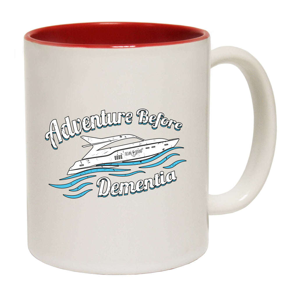 Ob Adventure Before Dementia Speedboat - Funny Coffee Mug