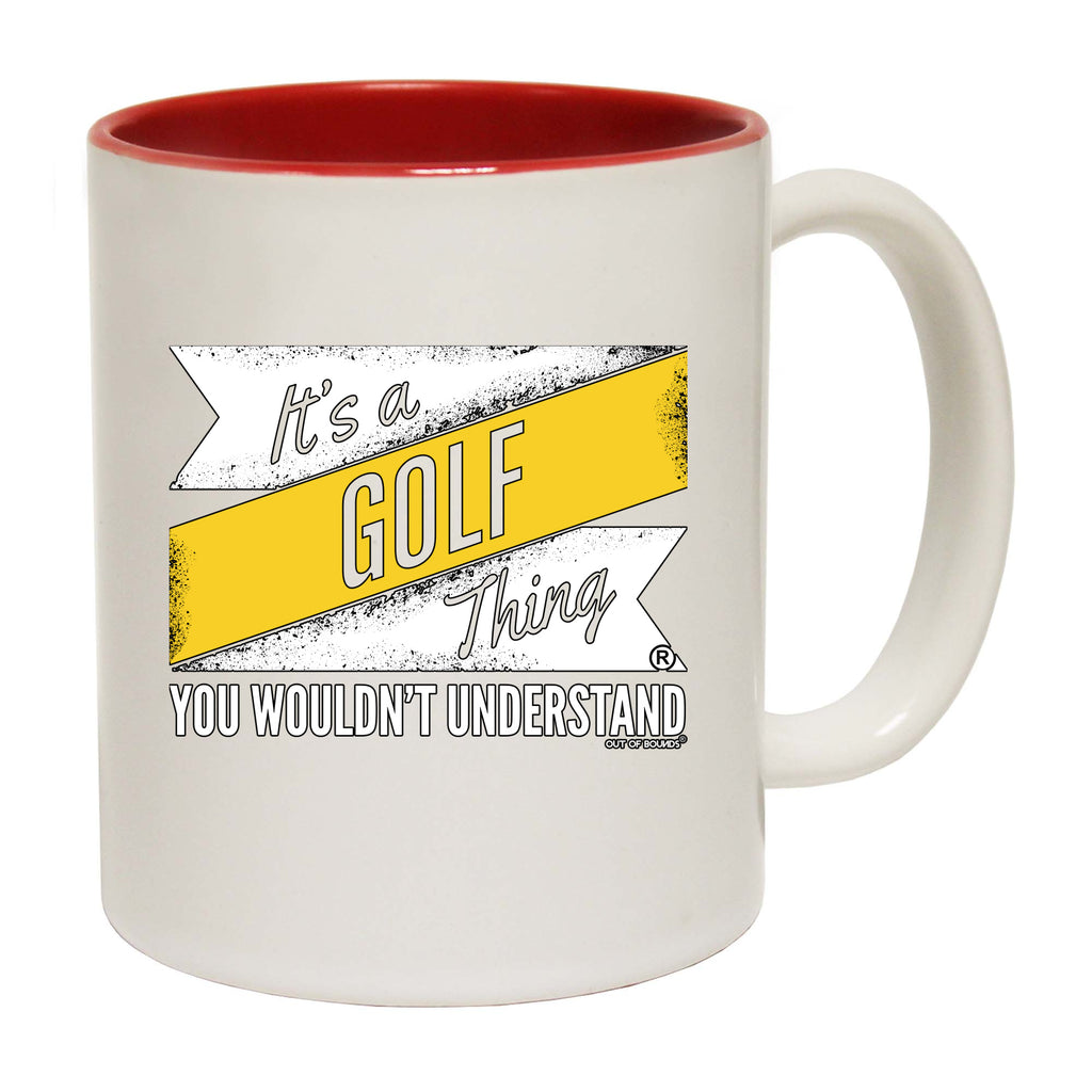 Oob Its A Golf Thing - Funny Coffee Mug